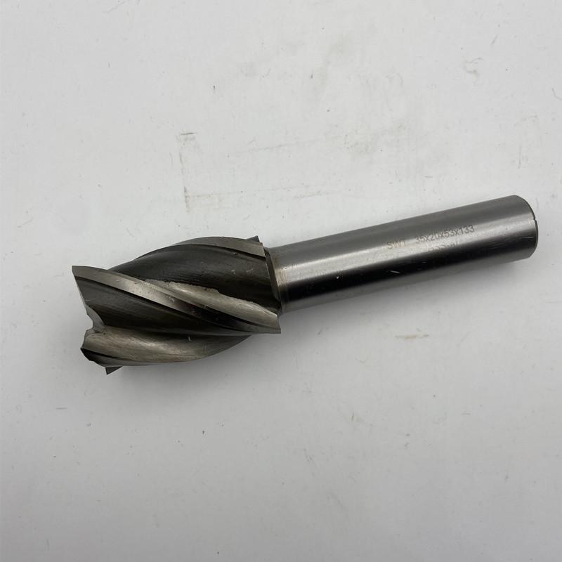 High-Speed Steel CNC Straight Shank End Mill Cutter - Sizes: 10, 12, 16, 18, 20, 25, 30, 35 mm