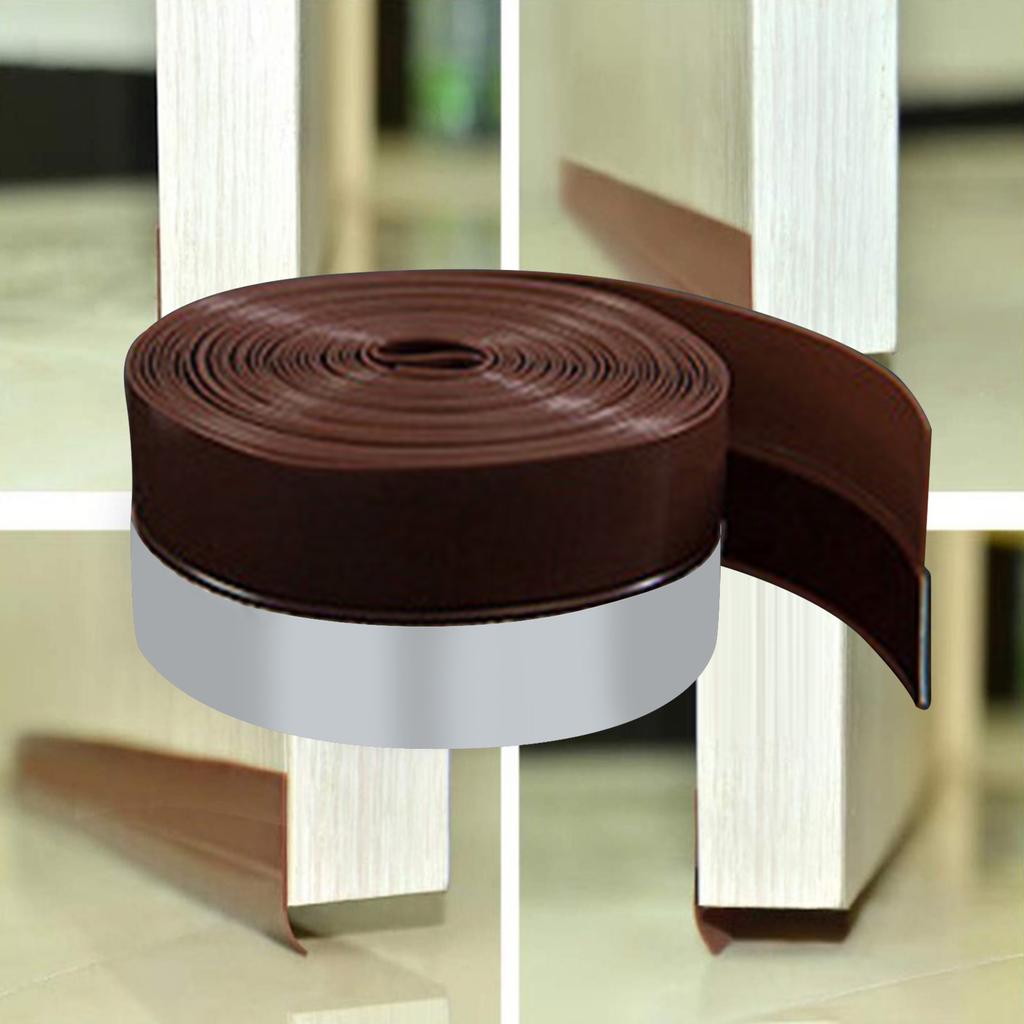 Window Sealing Strip Door Strip Bottom Draft Stopper Weather Stripping Seal Strip for Door & Window Easy To Use