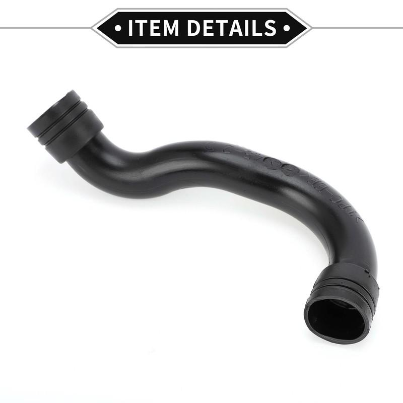 X Autohaux Car Intake Hose Compatible for Mercedes-Benz W271 W204 W212 C207 09-16, Air Intake Hose Black No.2710901929