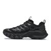 Truffle Mushroom Shoes Modern Series Fabric Synthetic Leather Durable Breathable Low-Top Running Shoes Men Sneaker Black Gray F12M521112FBB