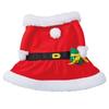 Petio Christmas Dog Kigurumi Wear Santa Girl M Size