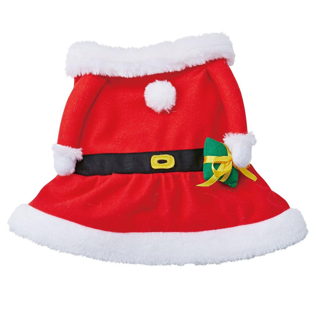 Petio Christmas Dog Kigurumi Wear Santa Girl M Size