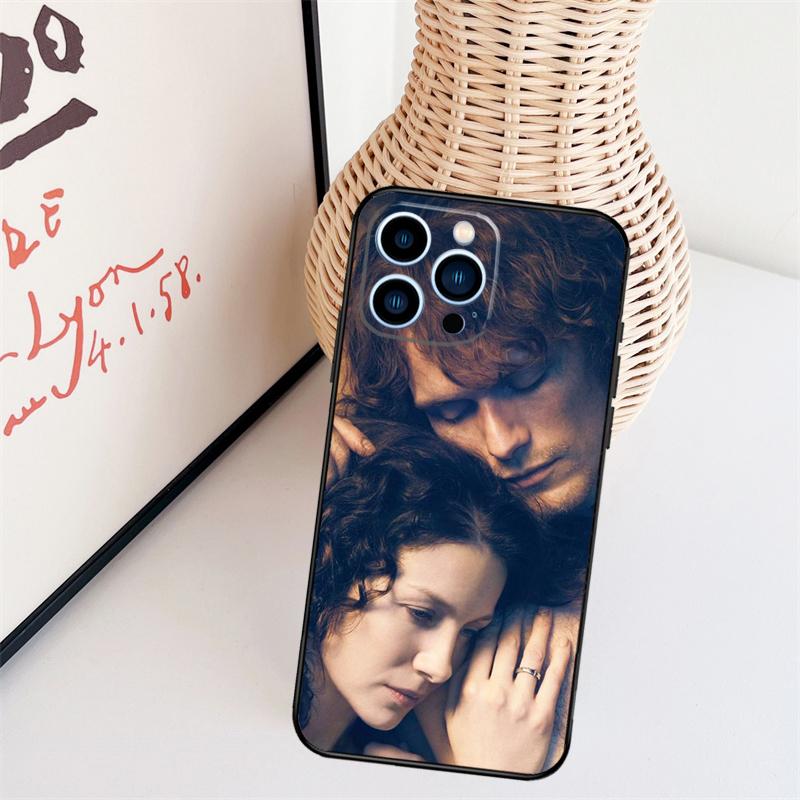 Outlander Phone Case For iPhone 16 Pro Max 15 14 13 11 12 Pro Max mini XR 15 16 Plus 16e Back Cover
