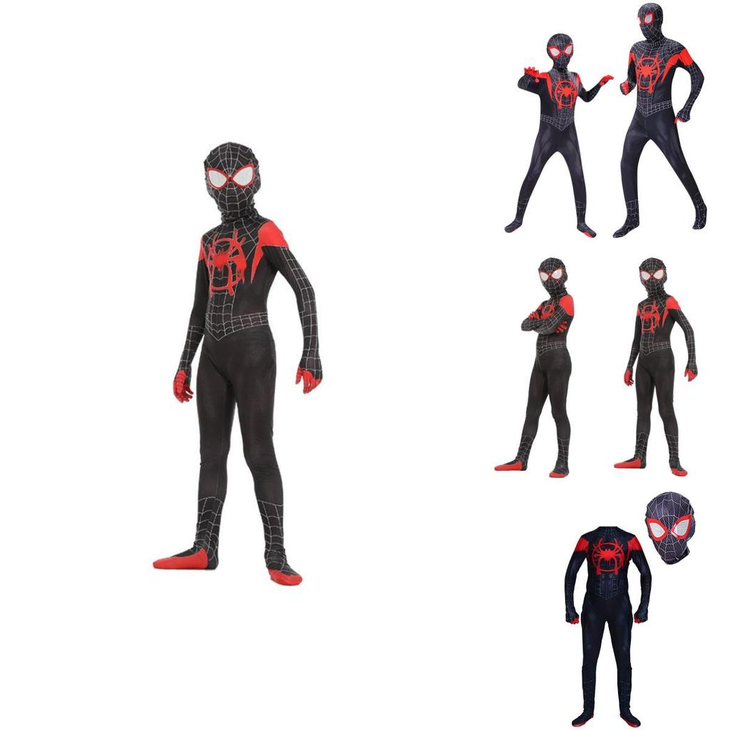 High-quality Spider-man Into The Spider-verse Cosplay Costume With Perfect Stitches