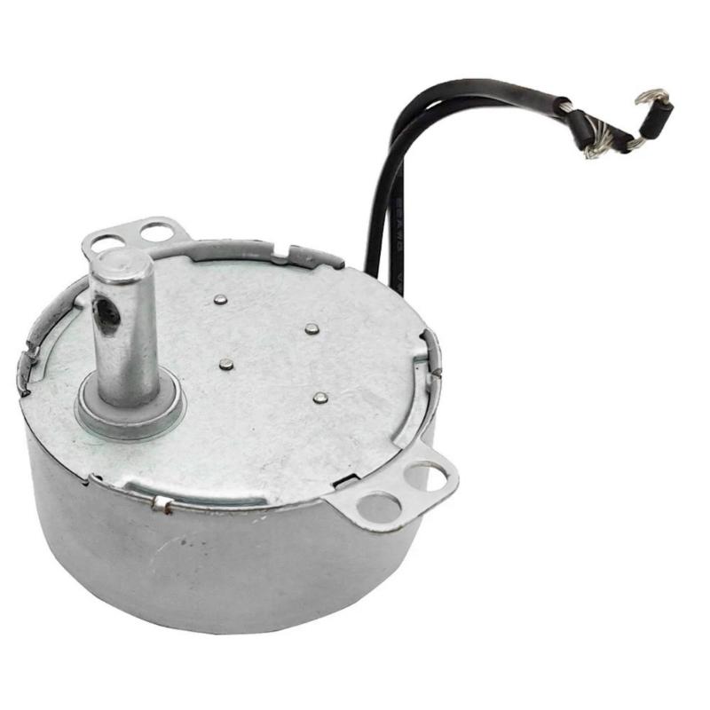 Motore Sincrono Silenzioso da 4W Motore Sincrono in Alluminio Motore a Ingranaggi a Basso Rumore per Caminetti Elettrici e Display Rotanti