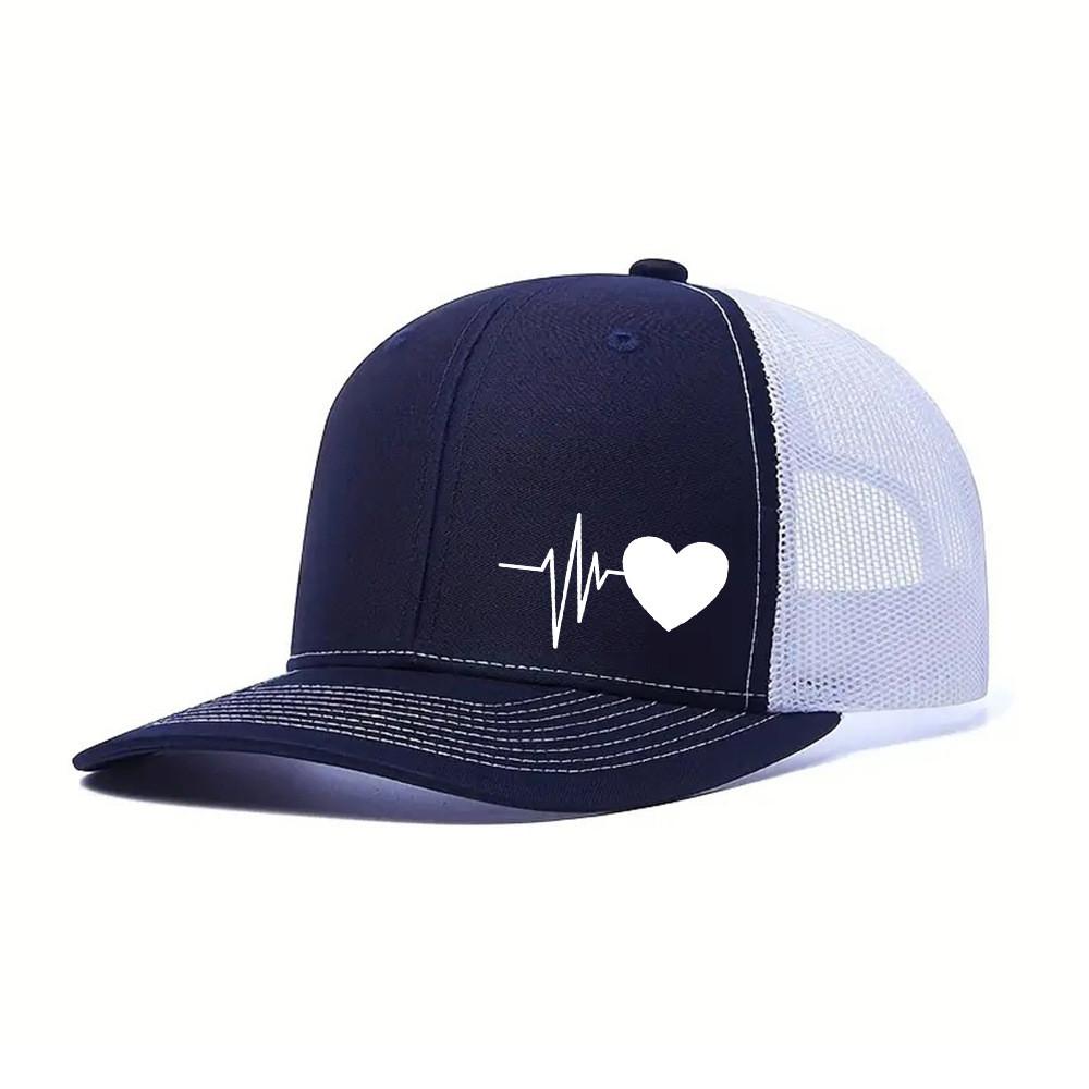 Custom Letter Mesh Baseball Cap With Breathable Cotton For Outdoor Sports And Socials