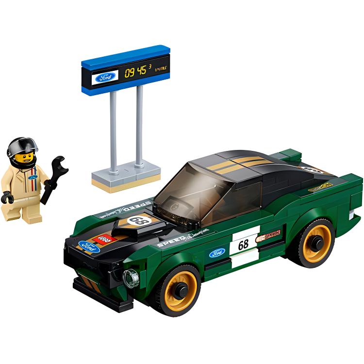 LEGO SpeedSuper Racing Collection Ford 1968 Ford Mustang Building Blocks 183pcs 75884