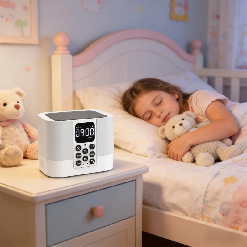Small Wireless Speaker For Rest Featuring White Noise Technology To Reduce Disturbances And improve Sleep Quality