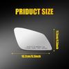 Passenger Right Side Mirror Glass 4Pin For 2010-2016 BMW 528 535 550 51167186590
