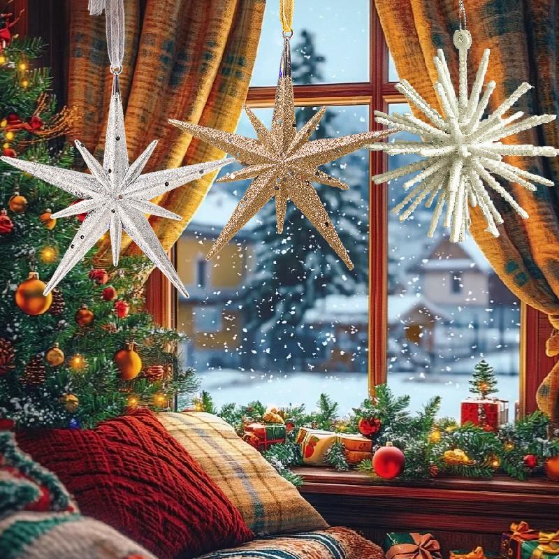 1 Stück Wiederverwendbar Neujahr Acryl Geschenk Weihnachten DIY Hängen Festival Dekoration Hochzeit Anhänger