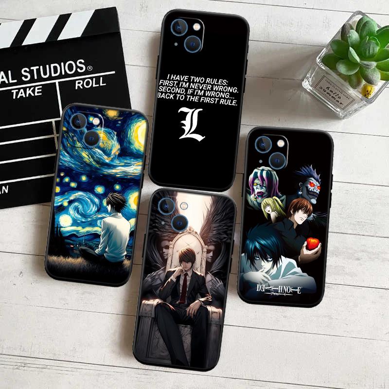 Death Note Phone Case for Samsung Galaxy A11 A12 A13 A15 A52S A53 A55 A56 A70 A71 A72 A73 F06 F16 F56 S10 Plus S10e