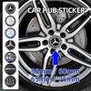 56mm 60mm 65mm 75mm Car Wheel Center Hub Caps Covers Sticker For Mercedes Benz A C E GLC GLA Class W177 W212 W213 X156 W166 X247