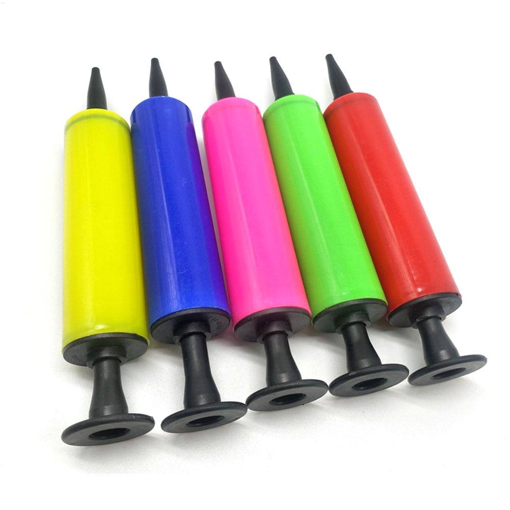 Balloon Pump Hand Held Hand Push Air Pump Portable Balloon Accessories Wedding Birthday Party Decor Supplies
