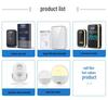 Wireless Waterproof Self-Powered Smart Doorbell with UK Plug