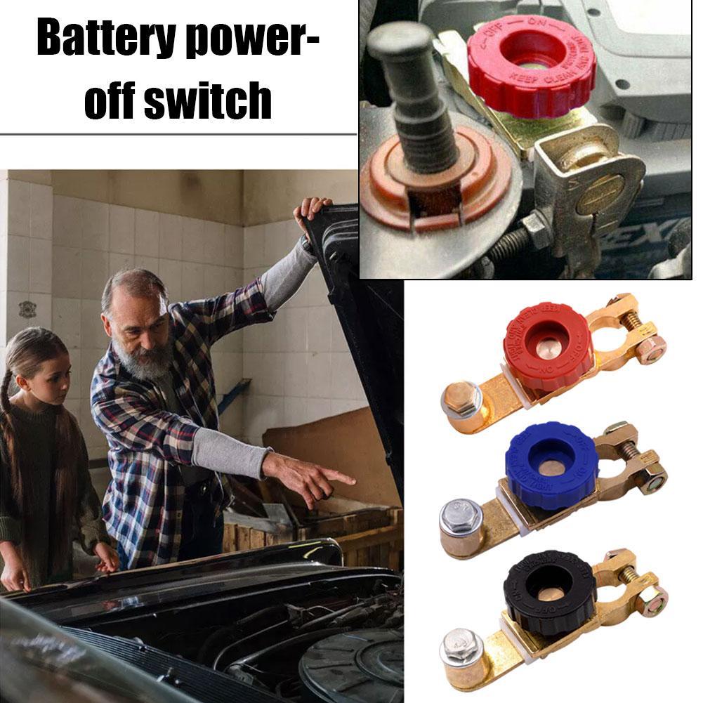 Car Battery Power-off Universal Car Battery Battery Terminal Link Quick Cut-off Disconnect Protector RV