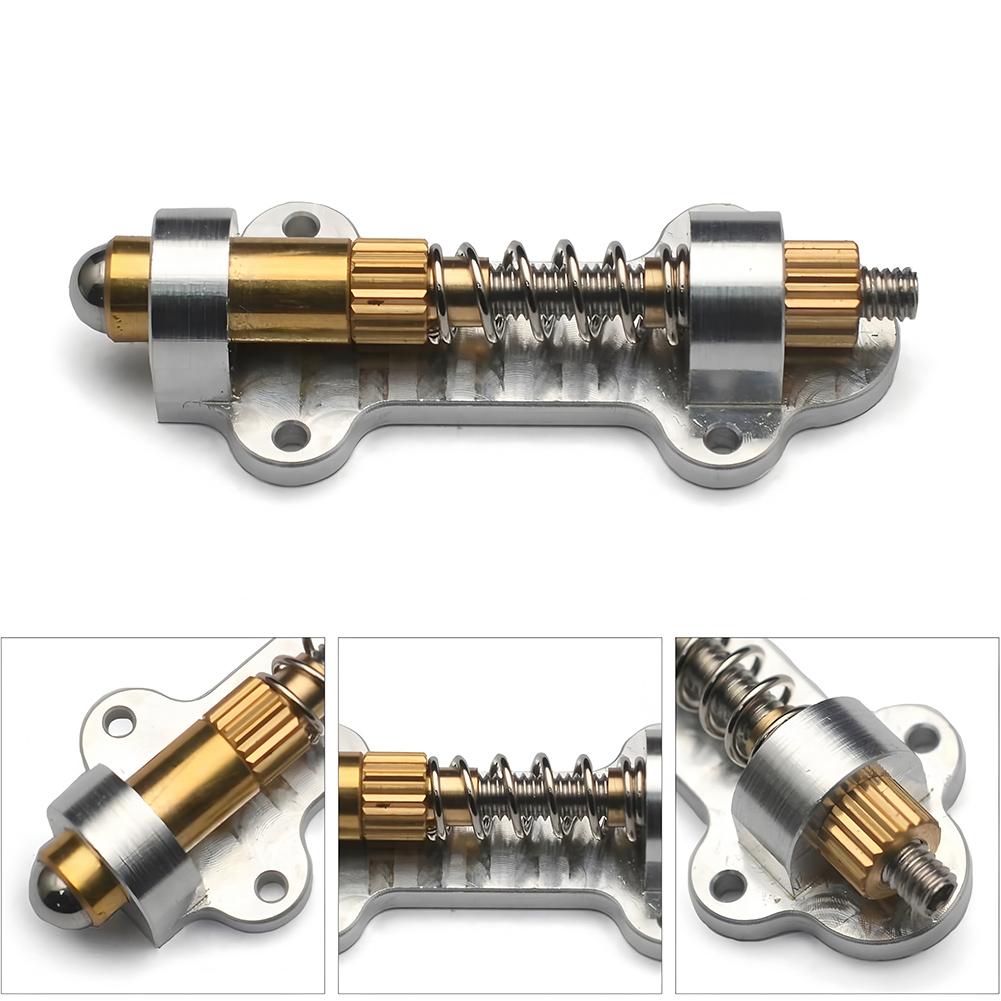 E-Gitarre Messing Tremolo Stabilisator Stopper für Fender E-Gitarren Zubehör Tremolo Brückenversteller Tremsetter Set