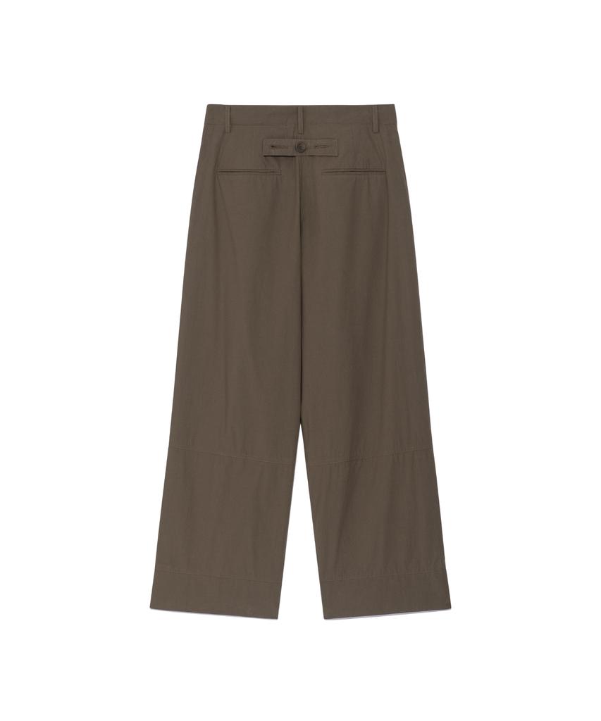 THE COLDEST MOMENT Tcm Hem Two Button Pants (Brown)
