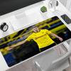 Borussia Dortmund Star-Spieler Gaming-Mauspad Schreibtischunterlage Computertisch Tastaturmatte Rutschfester Gummiboden Computer-Dekoration Artikel Bürogebrauch