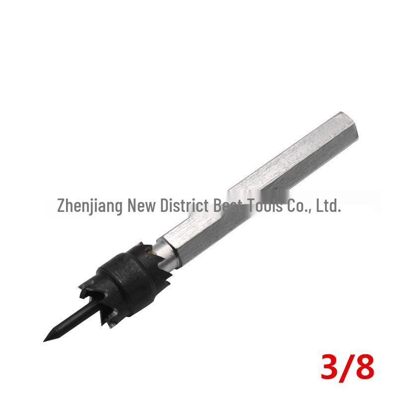 13-Piece Hex Shank Spot Weld Drill Bit Set for Metal Hole Opening and Weld Removal