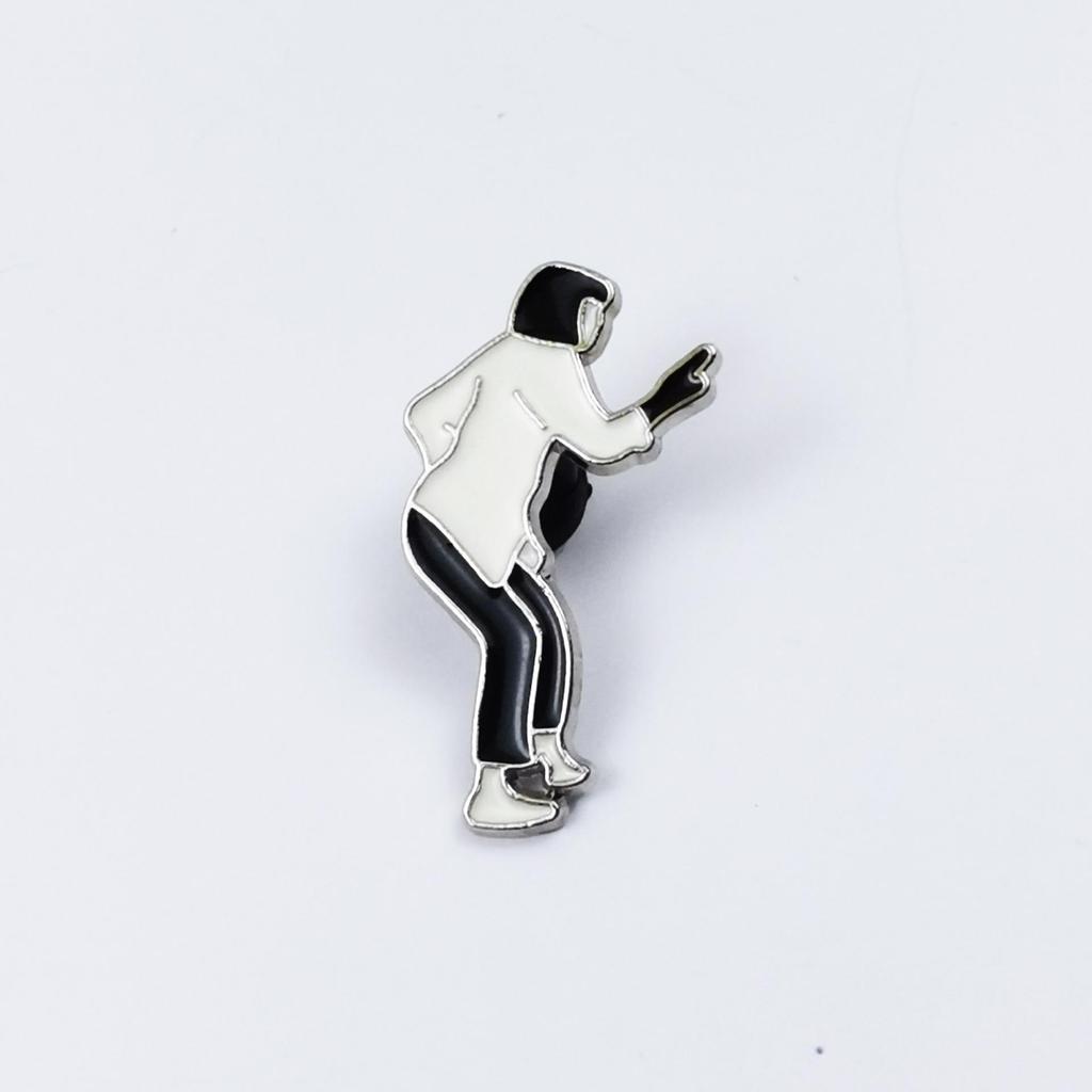 Cartoon Character Metal Badge: Unique Brooch for Men and Women Backpack Decoration