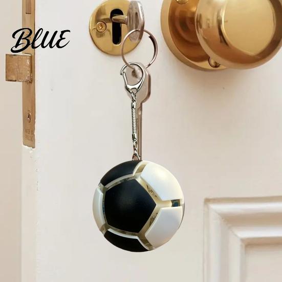 Football Keychain Pendant Mini Shape Team Logo Keychain Portable Decompression Toy for Stress Relief And Fan Gifts Soccer Emblem