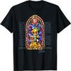 Nintendo Zelda Stained Glass Protector Graphic T-Shirt T-Shirt