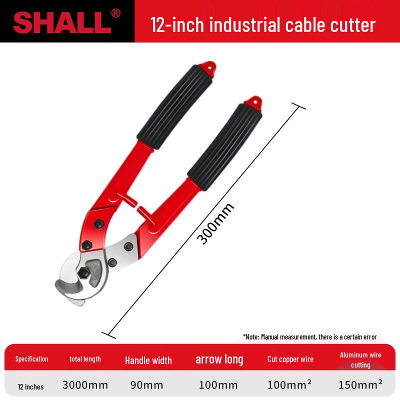 Industrial-Grade Heavy-Duty Wire Strippers & Cable Cutters for Electricians