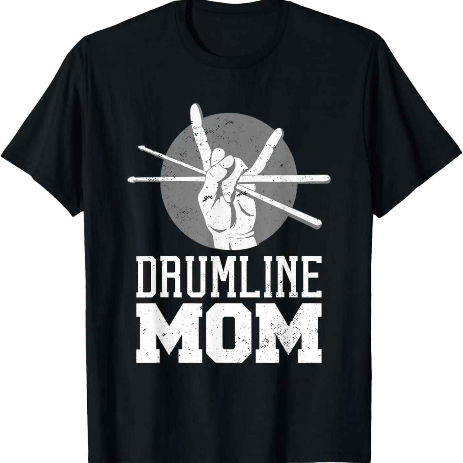 Marching Band Drum Major Drumline Mom T-Shirt S