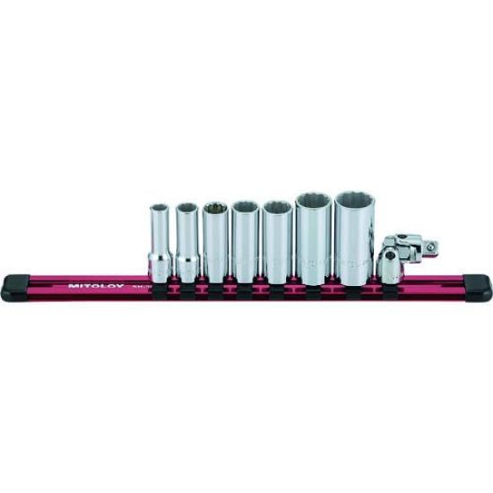 Mitroy Socket Wrench Deep 7 9 SH309ML 3/8" Set, Type, Links, Pieces,