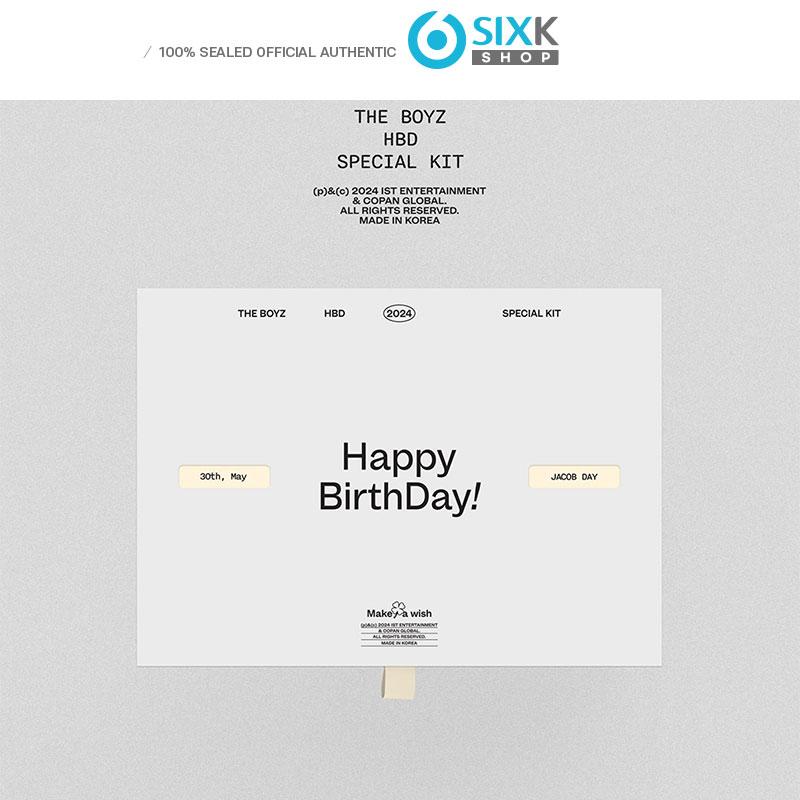 

[Предзаказ] СПЕЦИАЛЬНЫЙ НАБОР THE BOYZ HBD JACOB