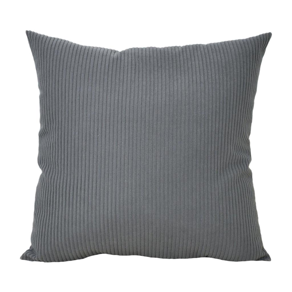 Fine Stripe Corduroy Throw Pillow Cover For Living Room Sofa