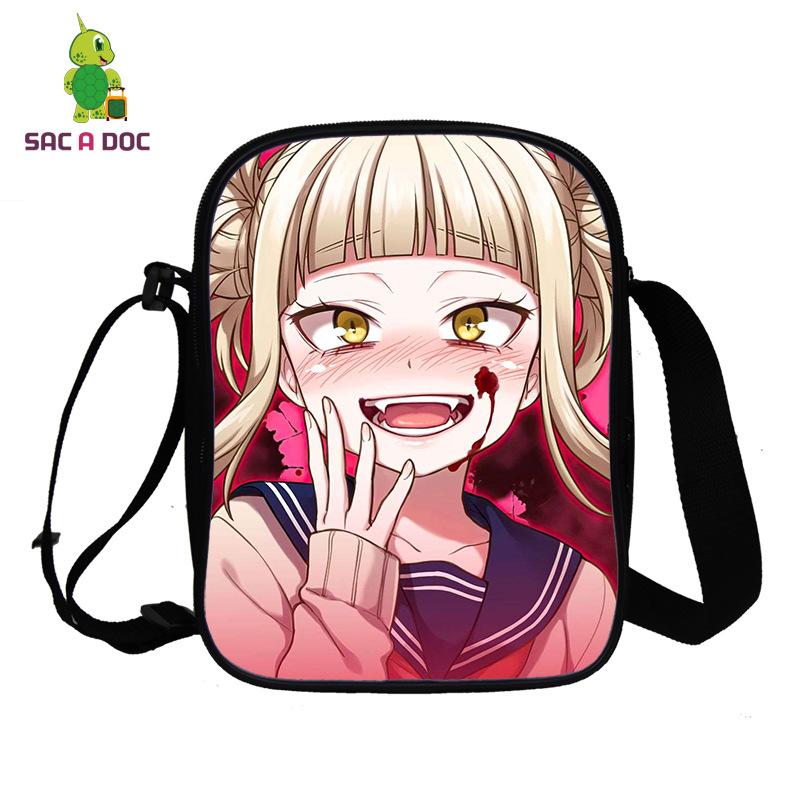 Anime My Hero Academia My Hero Academia Peripheral Printed Messenger Bag Full Color Personality Shoulder Bag