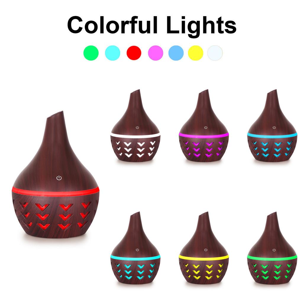 Led Seven Color Light Usb Charging Humidifier Aromatherapy Machine Air Purifier