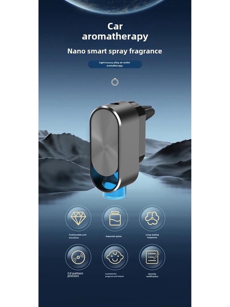 USB Smart Colorful Car Aromatherapy Machine - Deodorizing Long-Lasting Fragrance