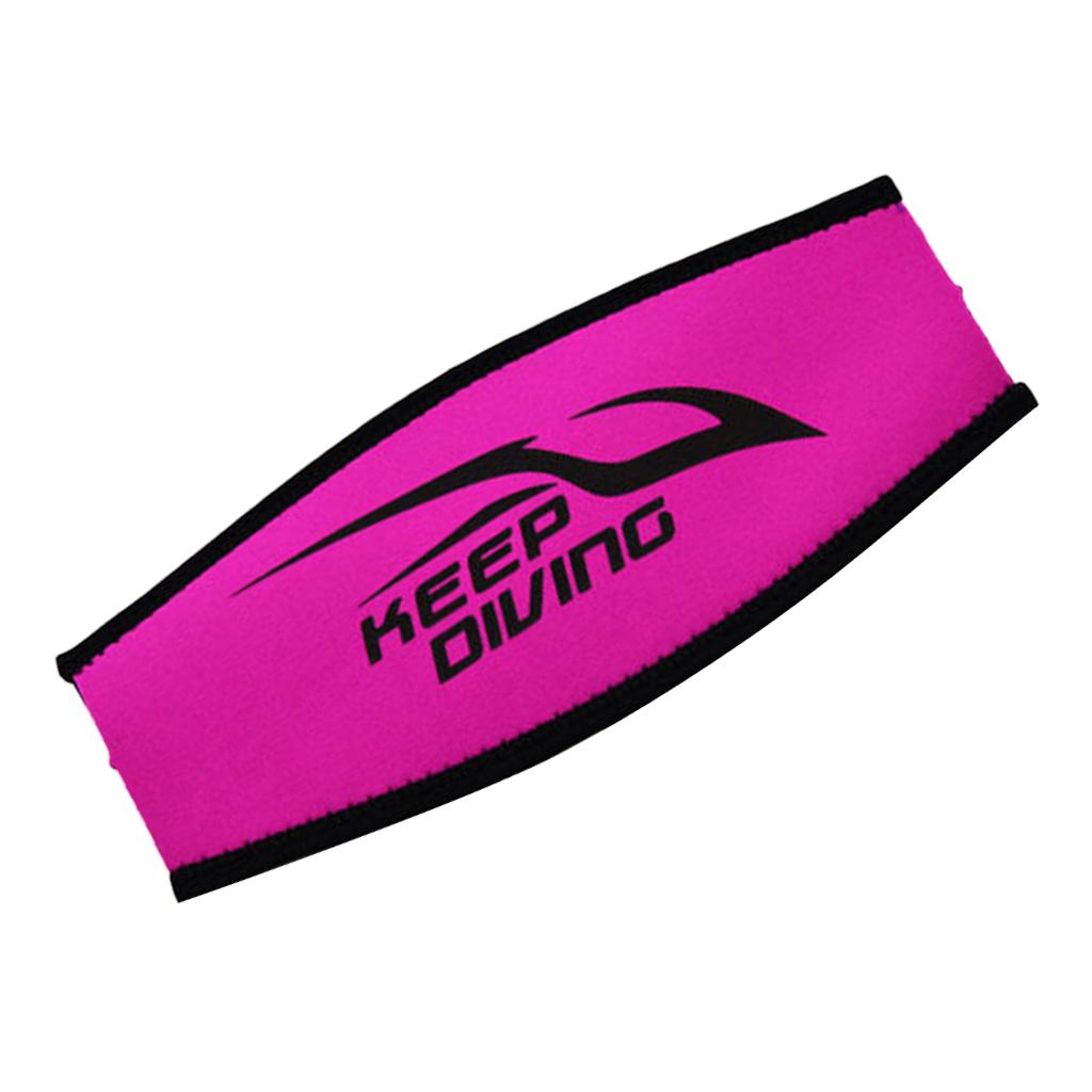 Comfort Neoprene Diving Scuba Mask Strap Cover Protector Rose