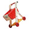Kids Pretend Play Doll Toy Supermarket Trolley Shopping Cart with Portable Design and Sturdy Construction