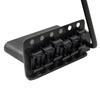 Wilkinson WVC-SB 6-Point Tremolo Bridge Unit with Vintage Steel Saddles and Full Steel Block for USA Vintage StratJapanese Strat Guitars, Black
