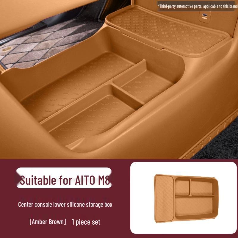 AITO M8 Center Console Silicone Storage Organizer