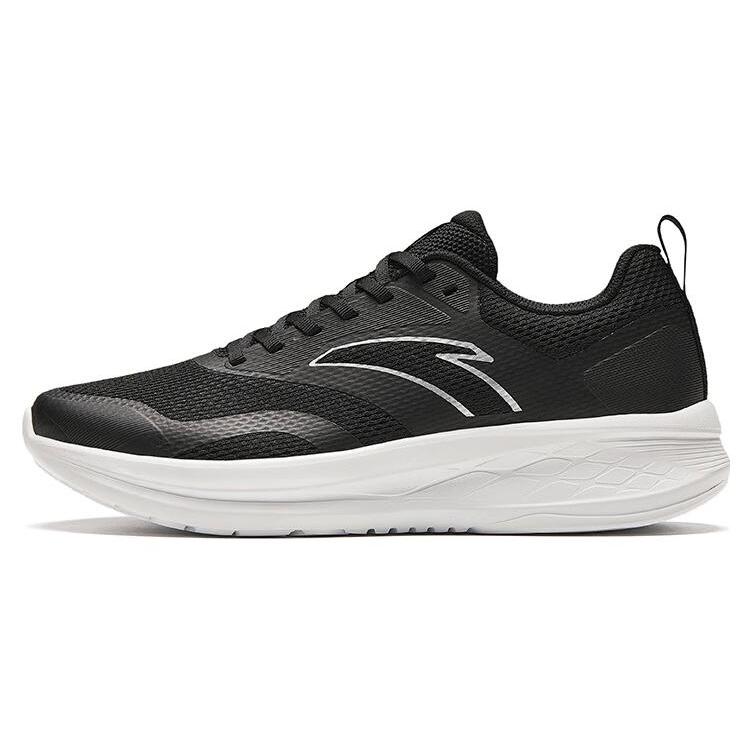 

New Anta Low Top Running Shoes Men s Black White 112415577-4 44
