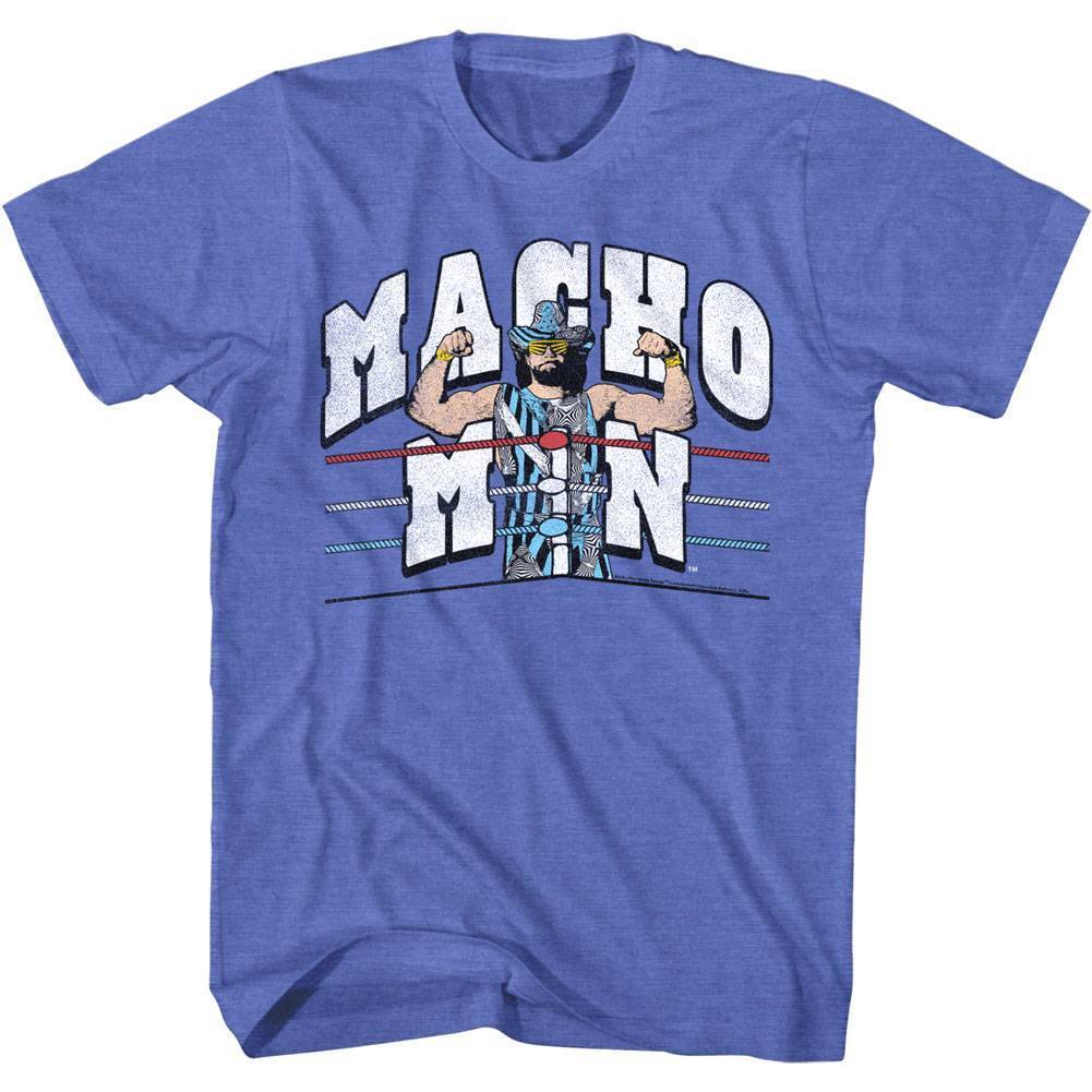Macho Man Turnbuckle Pose Men T Shirt XXXXL