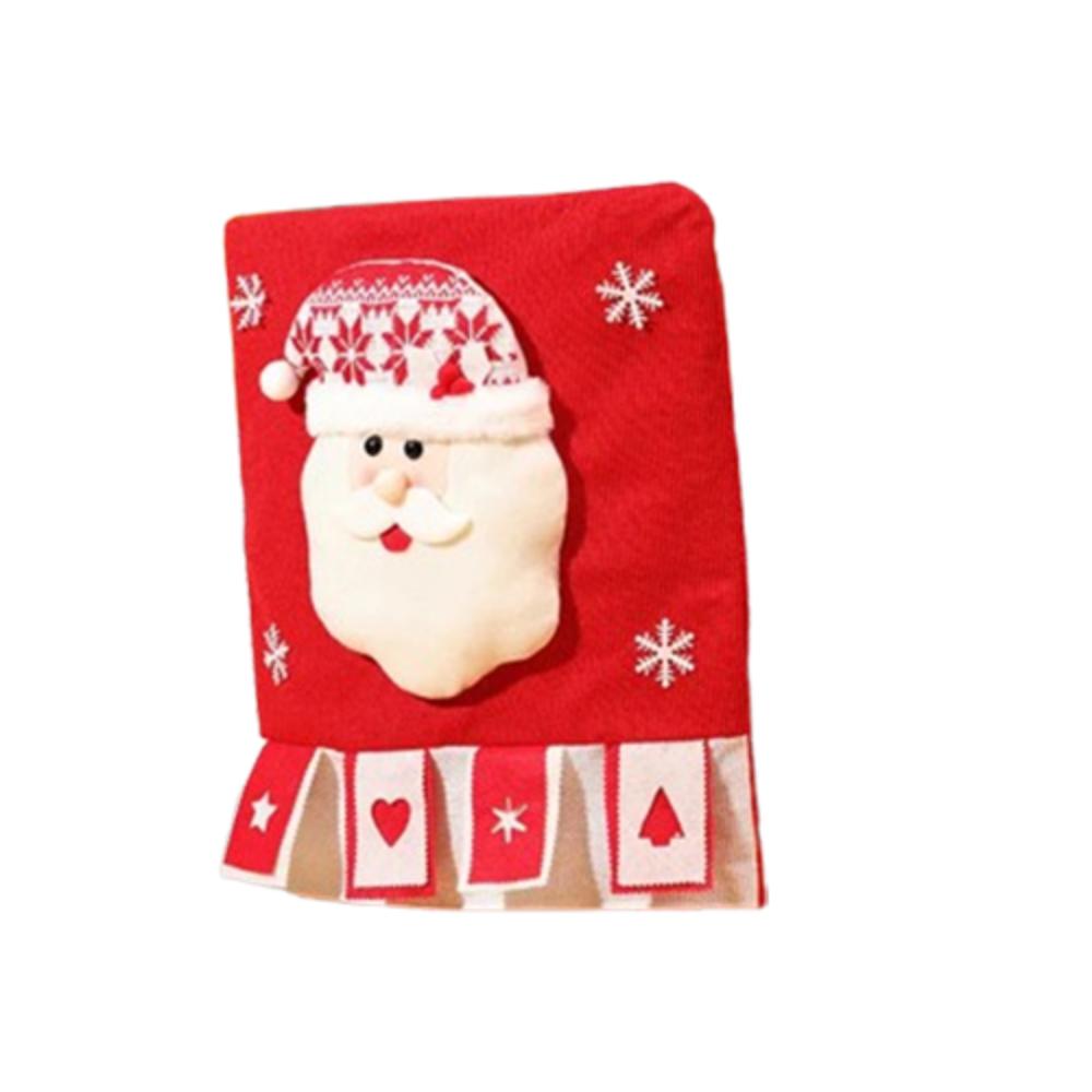 Cartoon Dinner Chair Seat Cover Seat Protector Wear for Chairs Christmas Chair Cover Party Decor