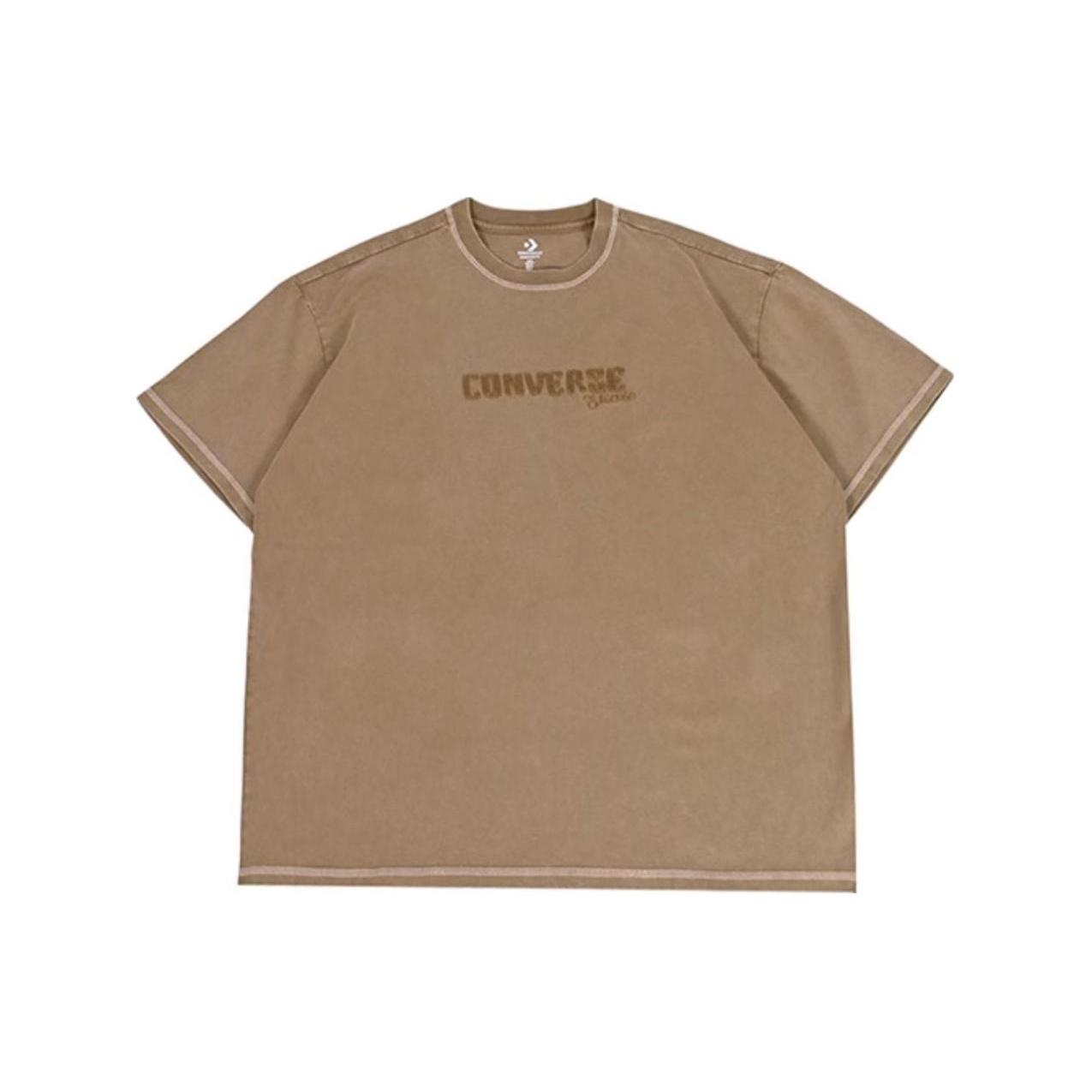 

New Converse T Shirt Unisex Ginger Yellow 10026164-A01 M