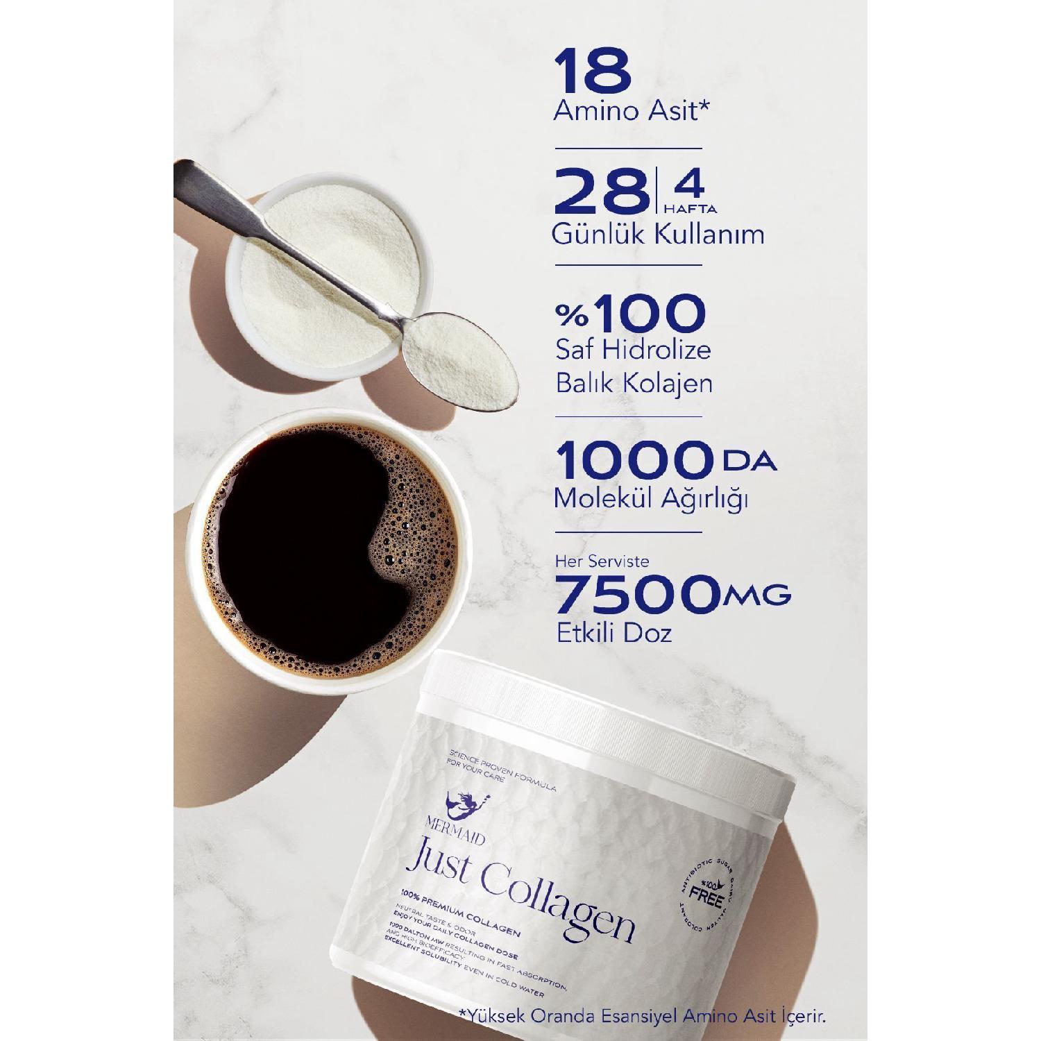 

Just Jar: Premium Pure Fish Collagen, High Bioavailability 100%marine Collagen Peptides 4 Weeks