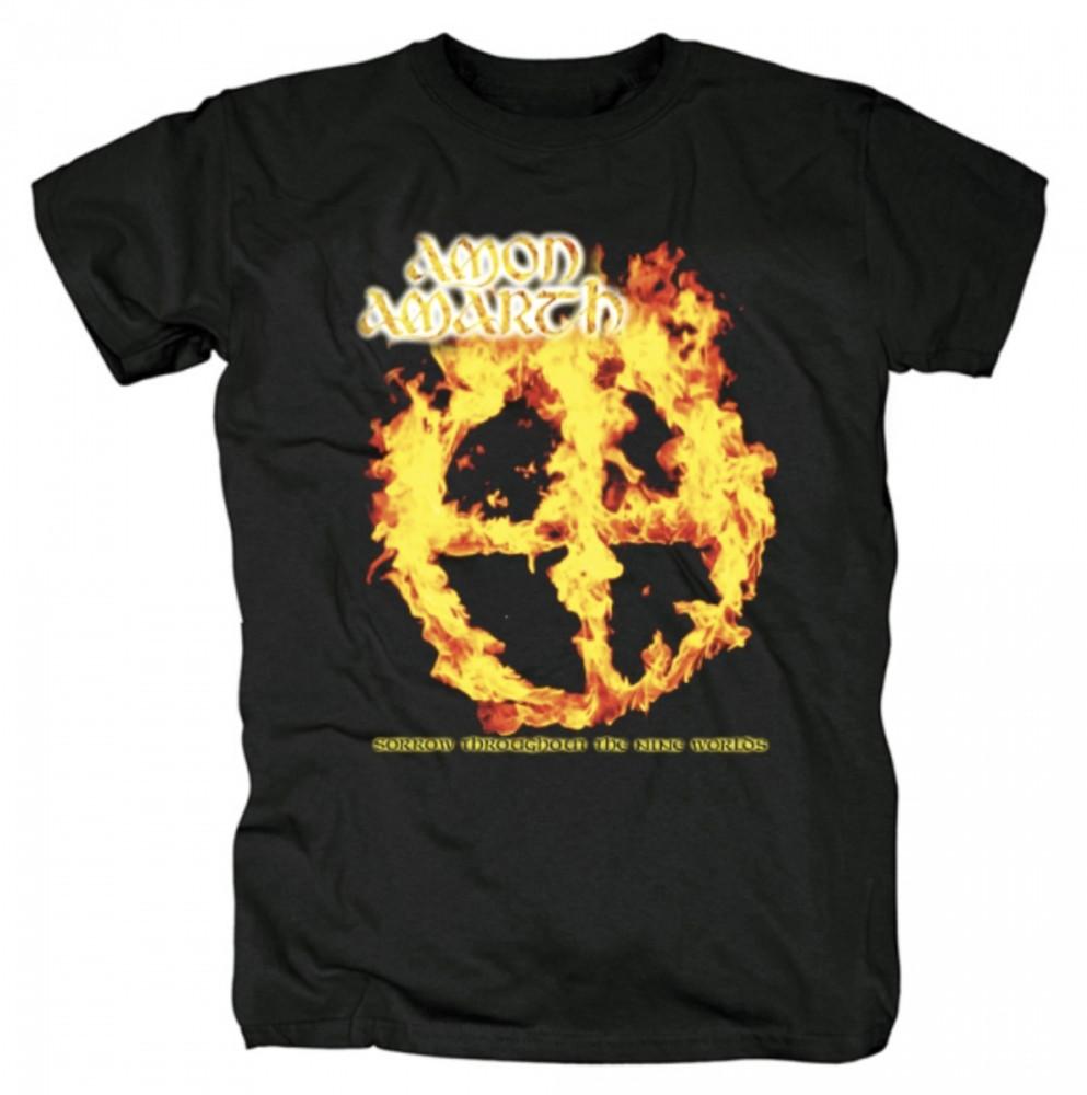Amon Amarth - Sorrow Throughout The Nine Worlds Shirt, Band Album T-Shirt Unisex T-Shirt L