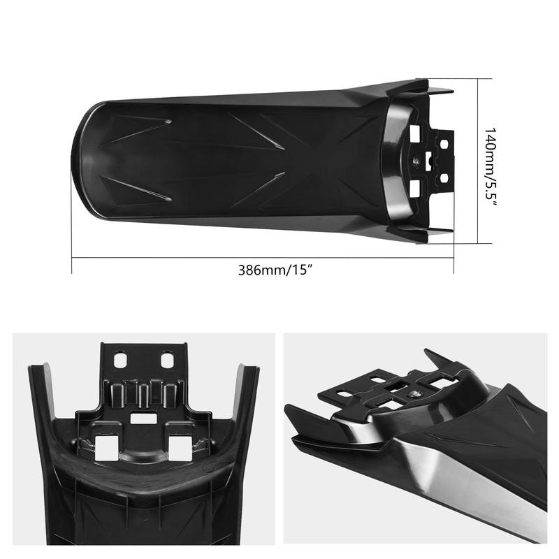 NICECNC For Surron Light Bee X S Rear Wheel Fender & Extended Longer Rear Fender For Segway X160 X260 Electric Dirt Bike 2024