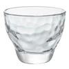 ADERIA Sake Cups, Clear, 90ml, Hammered Texture, Pack of 6, Made In Japan, P-6648
