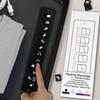 1/2Pcs Travel Packing Reminder Reusable Check List with 24 Sliders Portable Lightweight Waterproof Suitcase Packing Sliding Reminder Tools