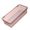 Besteckschale mit Deckel und Abtropfschale Staubdicht Transparent Modisch Silberbesteck Arbeitsplatten-Aufbewahrungsbehälter für die Küche