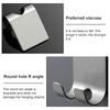 4pcs Stainless Steel Razor Holder Waterproof Storage Hook Men Shaving Shaver Shelf Punch Free Razor Rack Bathroom Accessories
