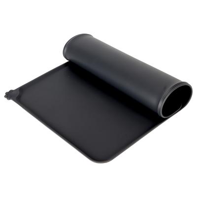 Silicone Pet Feeding Mat Waterproof Prevent Slipping and Spilling Foldable Pet Feeding Placemat for